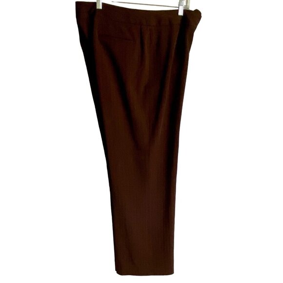 Rafaella Brown Dress Pants Trousers Women's Size 14 - Picture 2 of 7